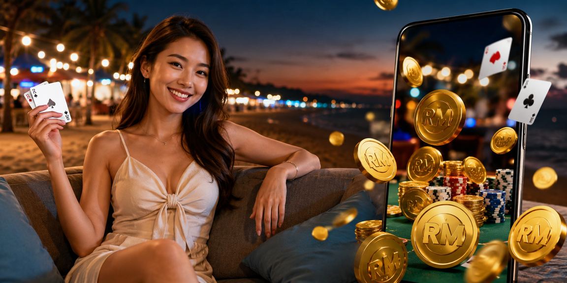 Antara muka pertaruhan poker dalam talian yang mesra pengguna di Langkawi